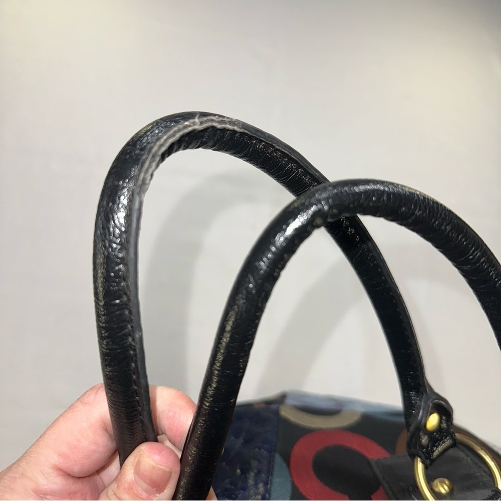 Coach Vintage Multi Patch Patchwork 1941 Hobo 2 S… - image 9